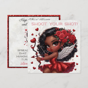 Afrikansk Cupid Valentindag i Glamorös, Amerikansk