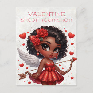 Afrikansk Cupid Valentindag i Glamorös, Amerikansk Tilläggskort