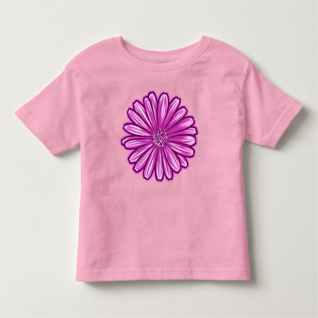 Afrikansk Daisy blomma, realistisk illustration T Shirt (Framsida)