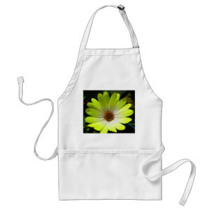 Afrikansk Daisy Fluorescent Gult Apron Förkläde