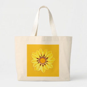 Afrikansk Daisy/Gazania - Mustard Guld Jumbo Tygkasse