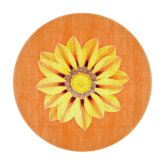 Afrikansk Daisy/Gazania - Orange och Gult (Framsidan)