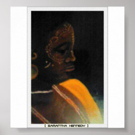 afrikansk damplakat poster