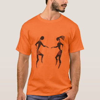 afrikansk dans tee shirt