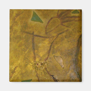 Afrikansk dansarekonstmagnet magnet