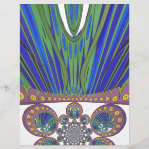 Afrikansk dekorativ mönster modern design färg