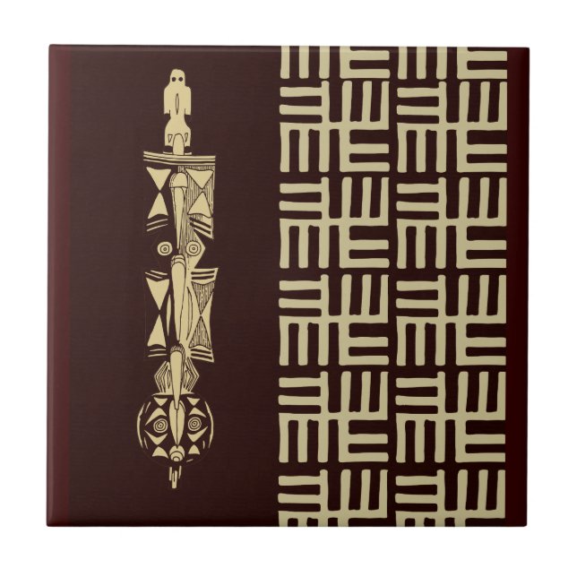 Afrikansk design #1 @ Stylnic Kakelplatta (Framsidan)