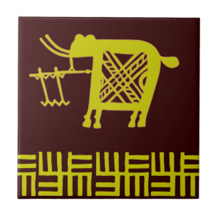 Afrikansk design #7 @ Stylnic Kakelplatta