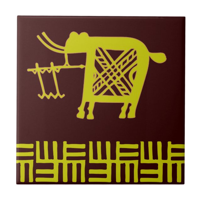 Afrikansk design #7 @ Stylnic Kakelplatta (Framsidan)