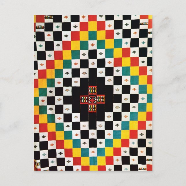 Afrikansk design nr 2 vid Stylnic Vykort (Framsida)