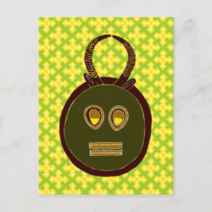 Afrikansk design nr 5 @ Stylnic Vykort