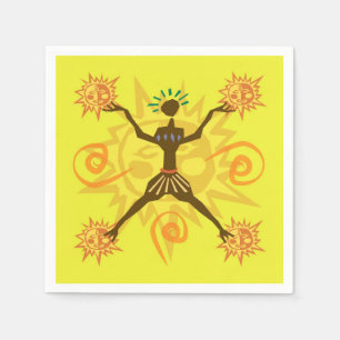 Afrikansk design pappersservett