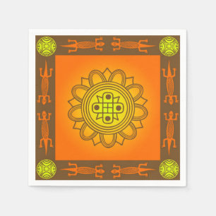 Afrikansk design pappersservett