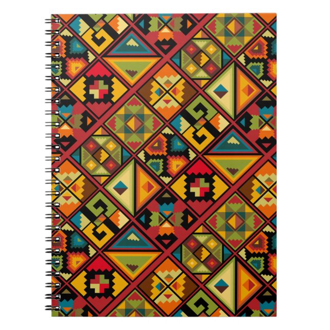 Afrikansk digital papper anteckningsbok (Framsidan)