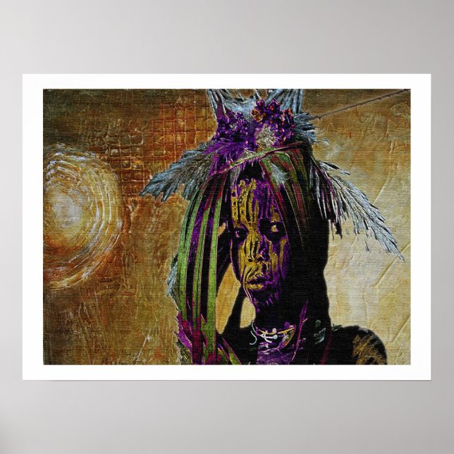 Afrikansk djungelpojke poster (Framsidan)