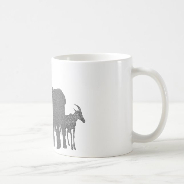 Afrikansk djurlivmugg mugg (Höger)