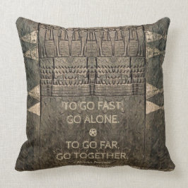 Afrikansk dörrkarta kudde