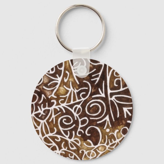 Afrikansk Dream Keychain Nyckelring (Framsida)