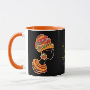 Afrikansk drottning Combo Mugg