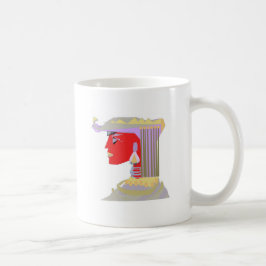 Afrikansk drottning kaffemugg