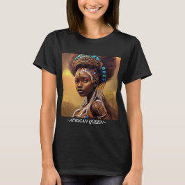 Afrikansk drottning— t shirt