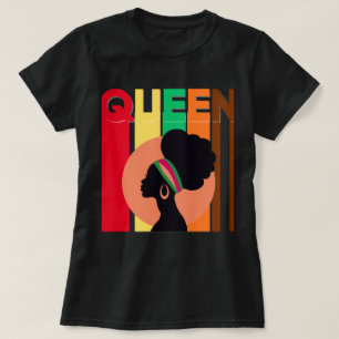 Afrikansk drottningkvinnors T-Shirt