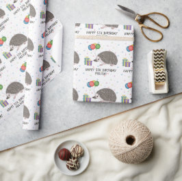 Afrikansk dvärgpiggsvin - Glad födelsedag Presentpapper