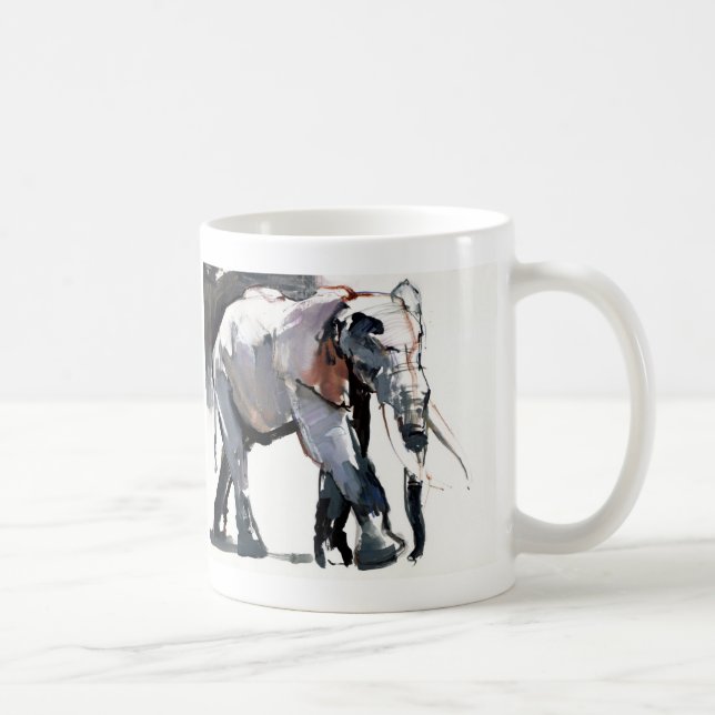 Afrikansk elefant 2012 kaffemugg (Höger)