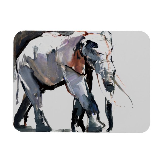 Afrikansk elefant 2012 magnet (Horisontell)