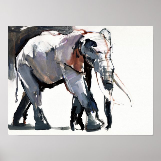 Afrikansk elefant 2012 poster (Framsidan)