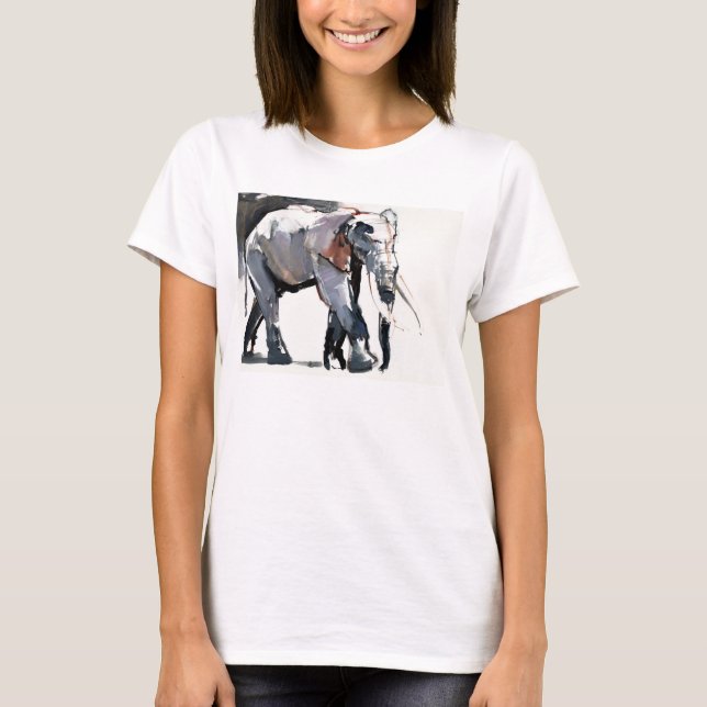 Afrikansk elefant 2012 t shirt (Framsida)