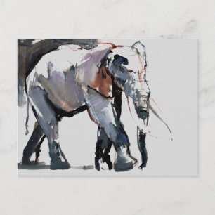 Afrikansk elefant 2012 vykort