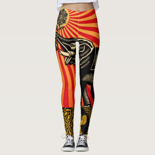 Afrikansk elefant leggings