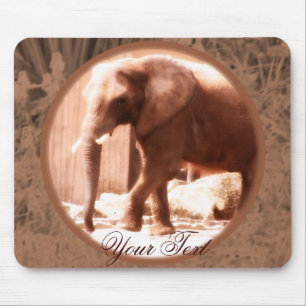 Afrikansk elefant Mousepad Musmatta