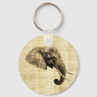 Afrikansk elefant nyckelring