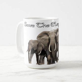 Afrikansk Elefant-tumlande Kaffemugg