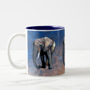 Afrikansk elefant Wildlife-supporter Drinking Mugg