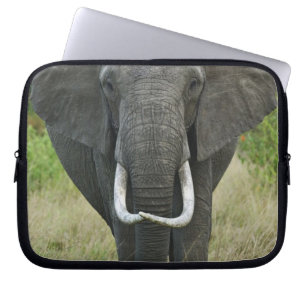 Afrikansk elefantloxodonta, Masai Mara viltreserva Laptop Fodral