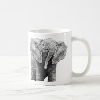 Afrikansk elefantmugg för baby kaffemugg