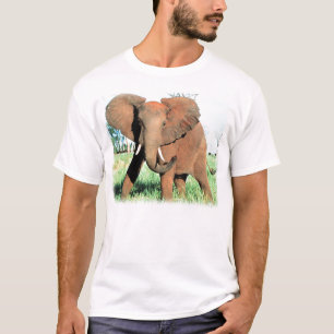 Afrikansk elefantskjorta tee