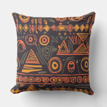 Afrikansk essens: Enorm etisk design Cushion