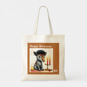 Afrikansk etnisk Kwanzaa Vilda djur i Disguise Tygkasse