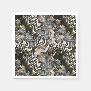 Afrikansk, etnisk. pappersservett