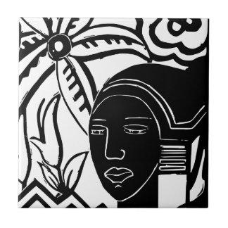 Afrikansk fantasi kakelplatta