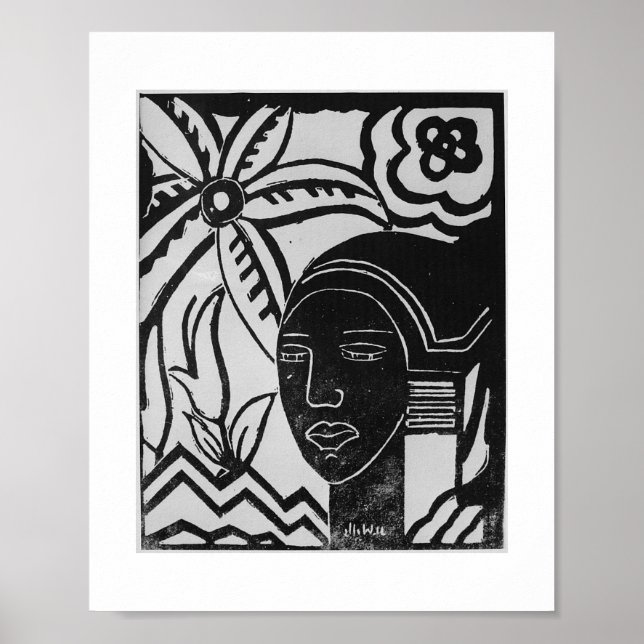 Afrikansk fantasi poster (Framsidan)