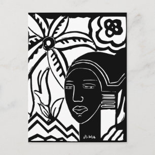 Afrikansk fantasi vykort