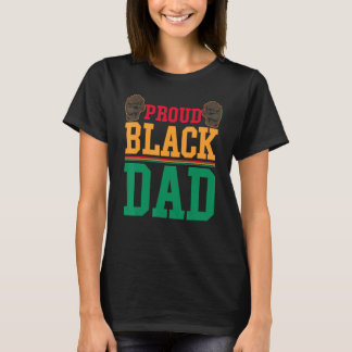 Afrikansk Far Afrika, Kung Afro Proud Black Pappa T Shirt