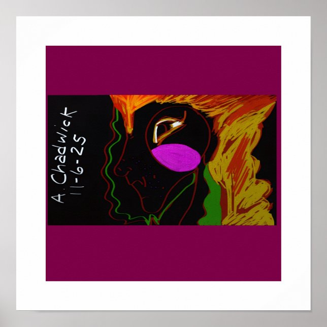 Afrikansk Fenix Uppstigande  Poster (Framsidan)