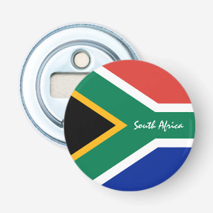 Afrikansk Flagga och syd Afrika party /sportdryck Flasköppnare