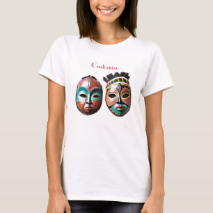Afrikansk flicka ansiktsmasker Thunder_Cove T Shirt